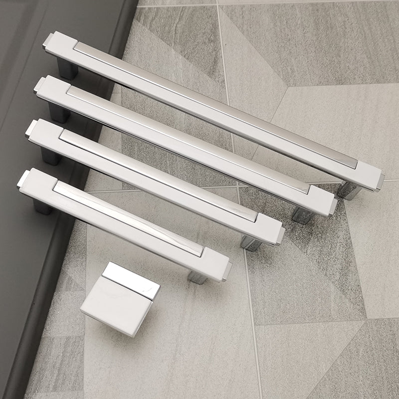 Two-Tone Modern Cabinet Pulls