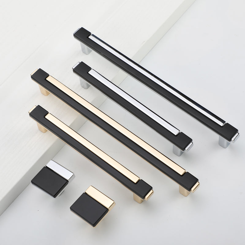 Two-Tone Modern Cabinet Pulls