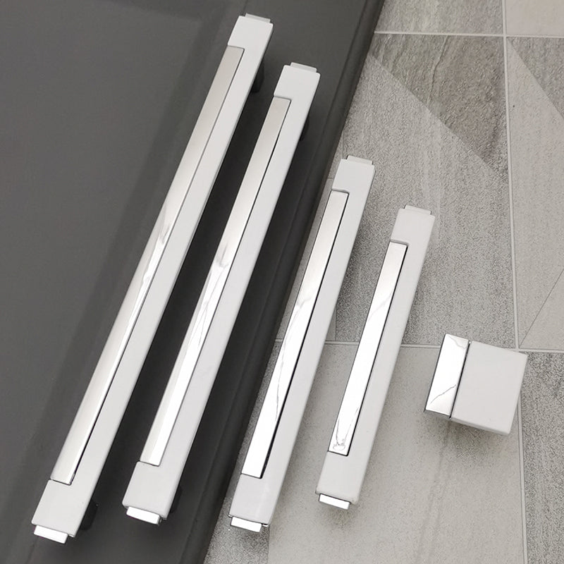 Two-Tone Modern Cabinet Pulls