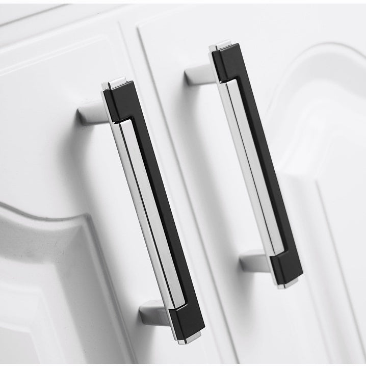 Two-Tone Modern Cabinet Pulls
