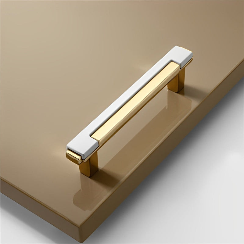 Two-Tone Modern Cabinet Pulls