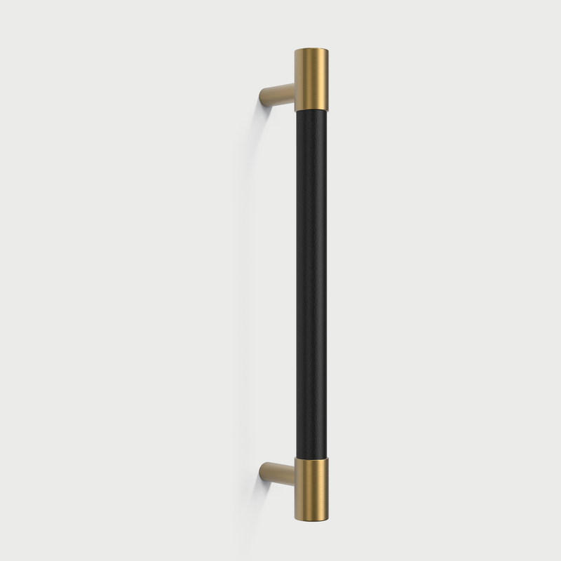 Brass Leather Cabinet Pulls