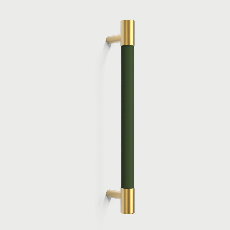 Brass Leather Cabinet Pulls