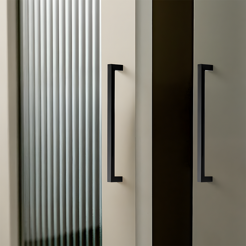 Black Square Farmhouse Cabinet Pulls