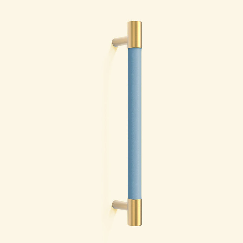 Brass Leather Cabinet Pulls