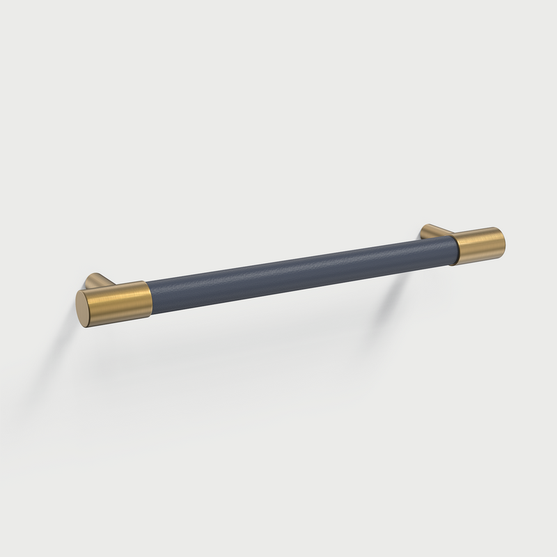Brass Leather Cabinet Pulls