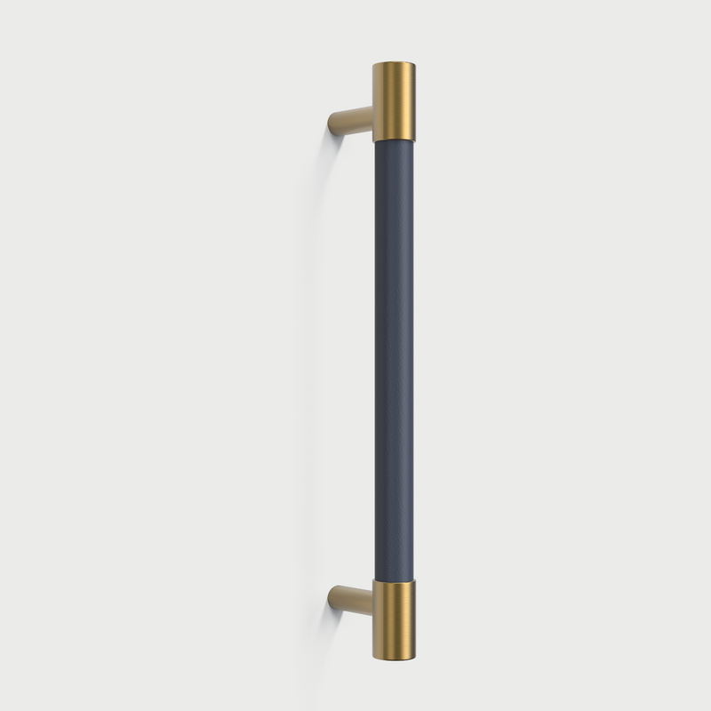Brass Leather Cabinet Pulls
