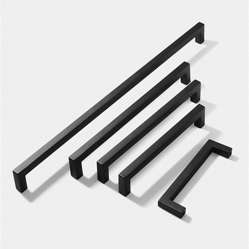 Black Square Farmhouse Cabinet Pulls