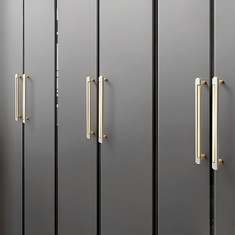 Two-Tone Modern Cabinet Pulls