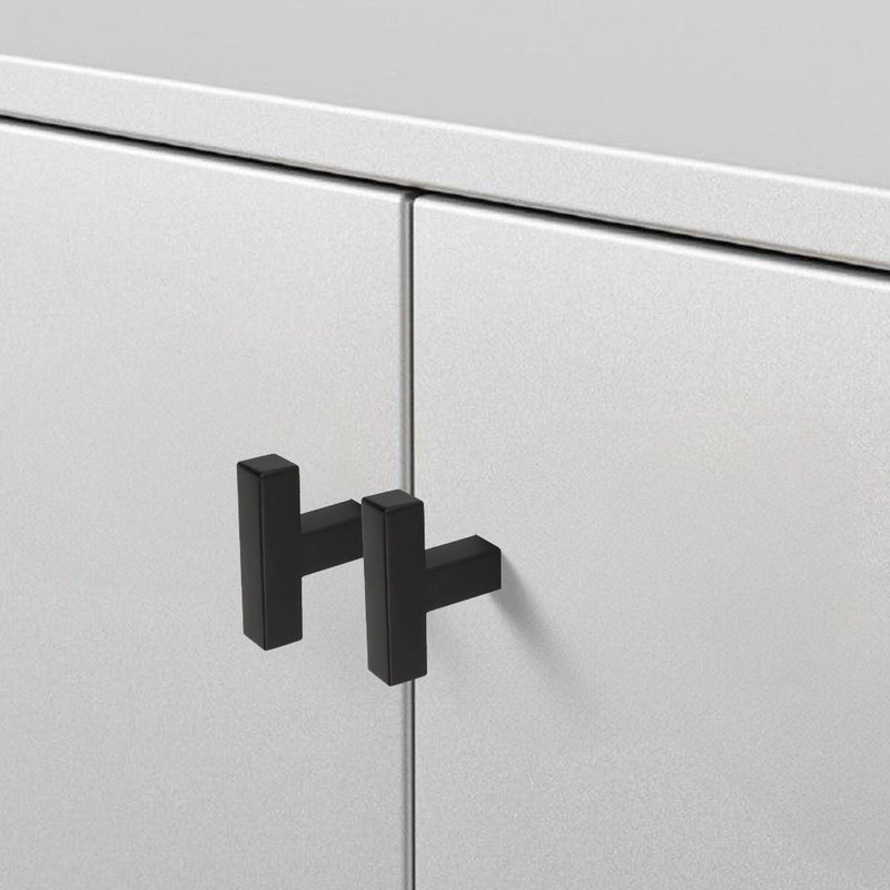 Black Square Farmhouse Cabinet Pulls