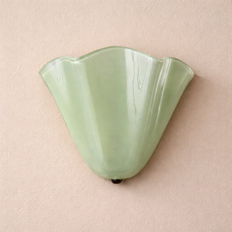 Valentine Hand-Blown Glass Shade Wall Sconce