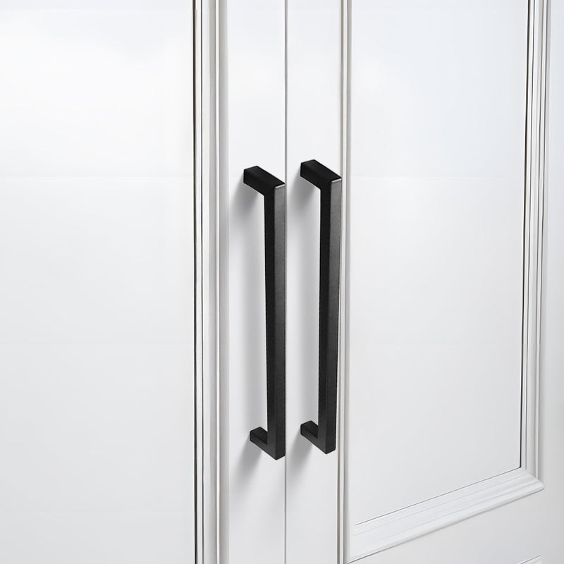 Black Square Farmhouse Cabinet Pulls