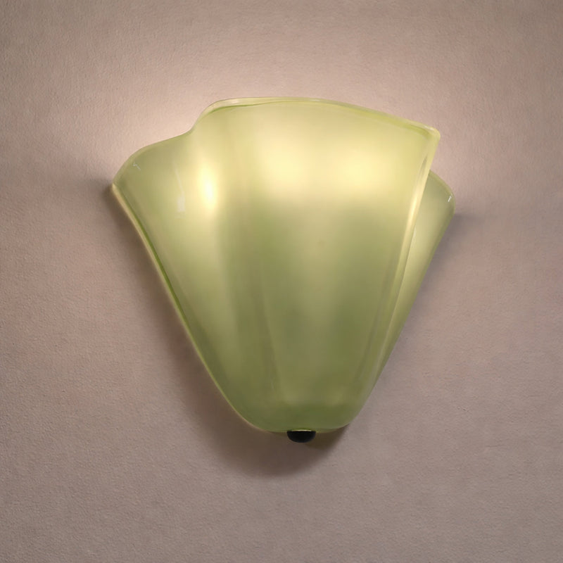 Valentine Hand-Blown Glass Shade Wall Sconce