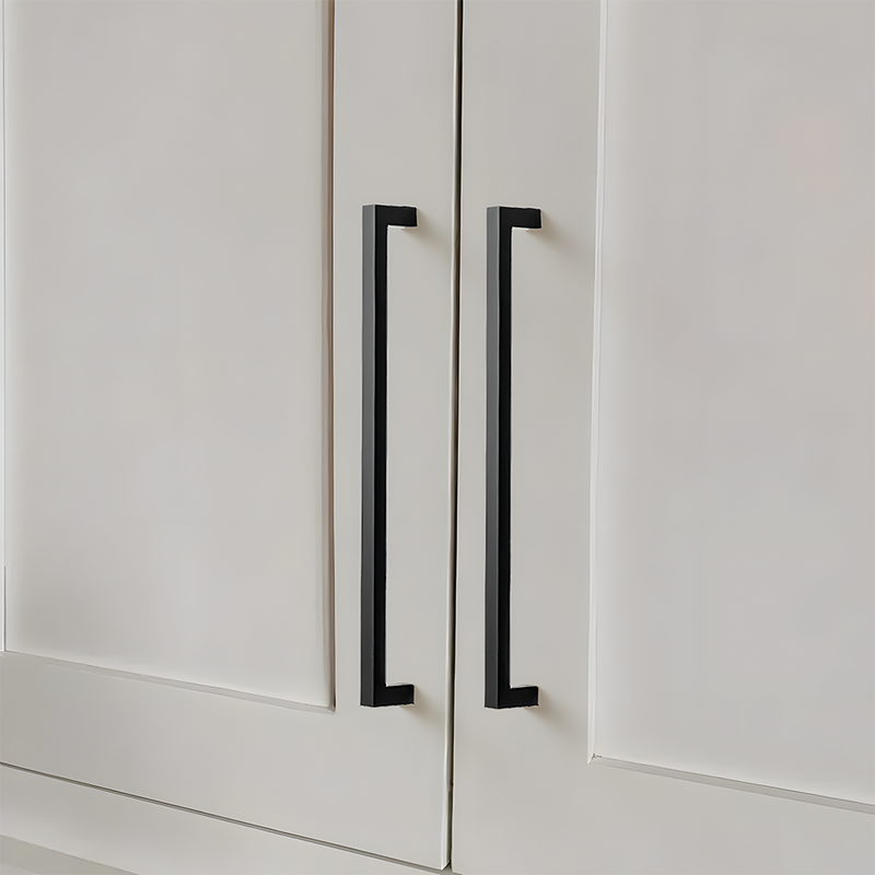 Black Square Farmhouse Cabinet Pulls