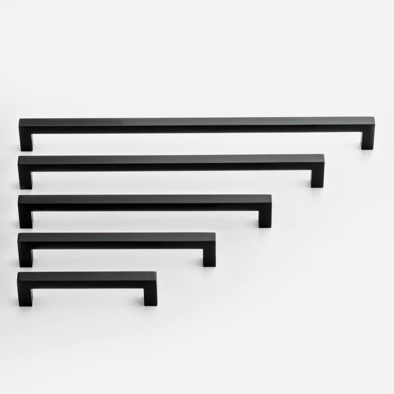 Black Square Farmhouse Cabinet Pulls