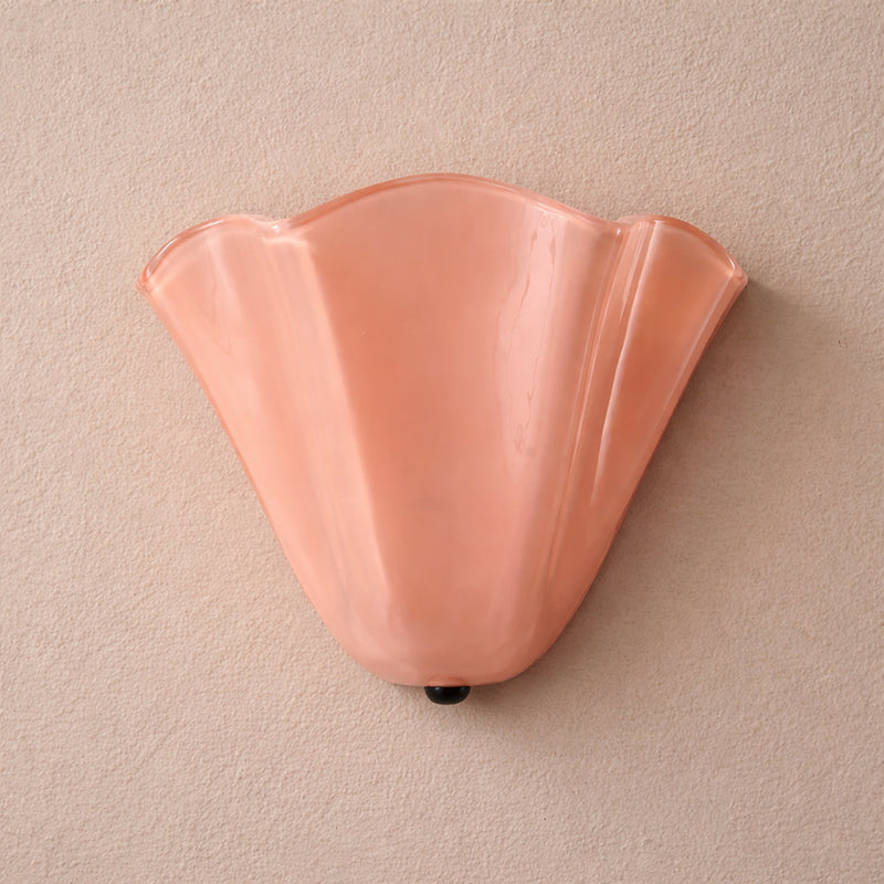 Valentine Hand-Blown Glass Shade Wall Sconce