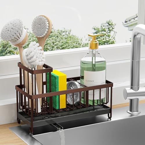 Stainless Steel Sink & Sponge Organizer
