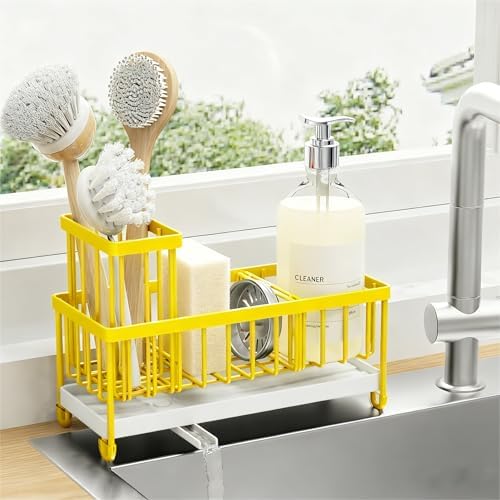 Stainless Steel Sink & Sponge Organizer