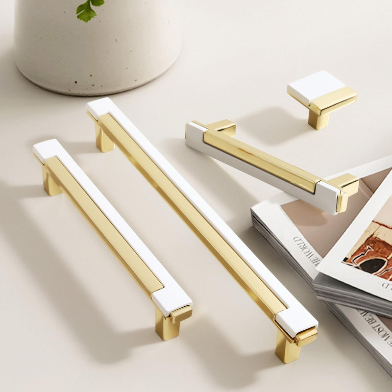 Two-Tone Modern Cabinet Pulls