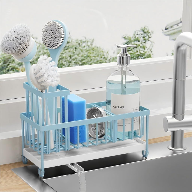 Stainless Steel Sink & Sponge Organizer