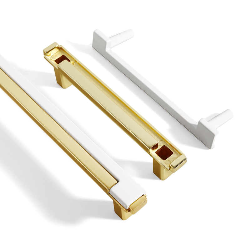 Two-Tone Modern Cabinet Pulls