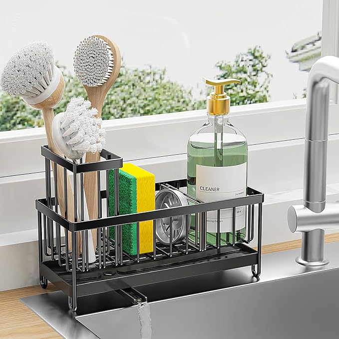 Stainless Steel Sink & Sponge Organizer