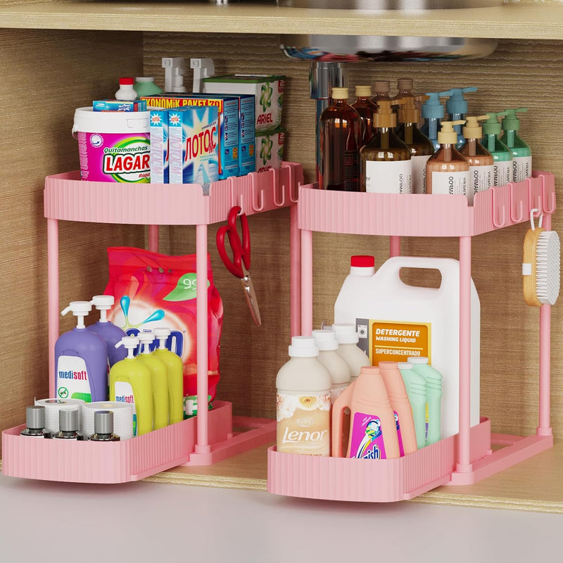 Pull-Out Cabinet & Under-Sink Organizer Set