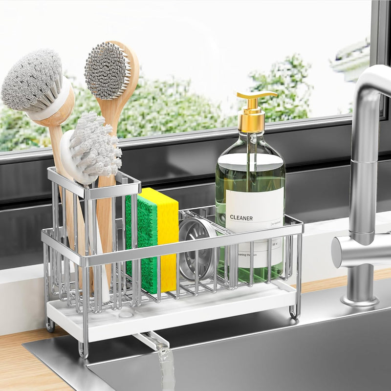 Stainless Steel Sink & Sponge Organizer