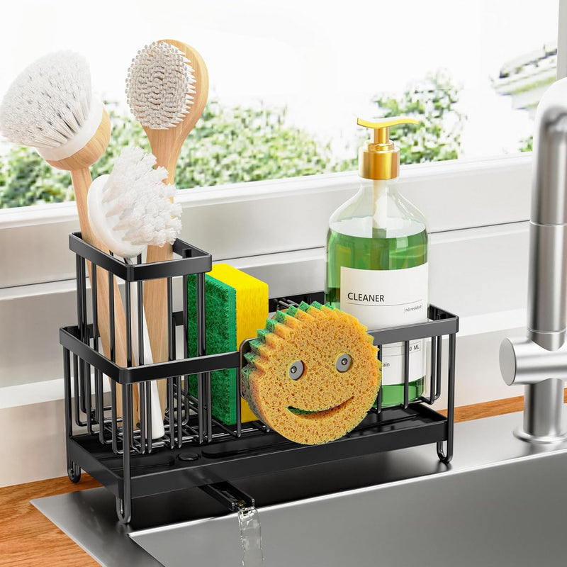 Stainless Steel Sink & Sponge Organizer