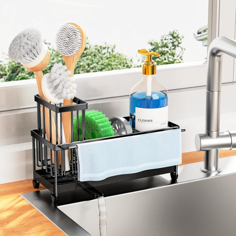 Stainless Steel Sink & Sponge Organizer
