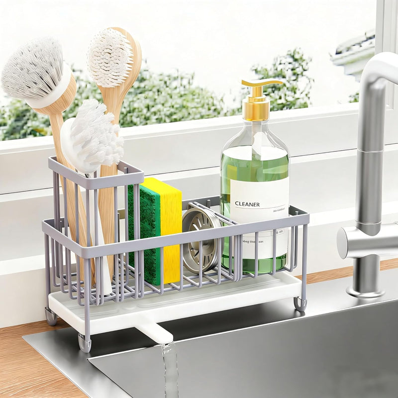Stainless Steel Sink & Sponge Organizer