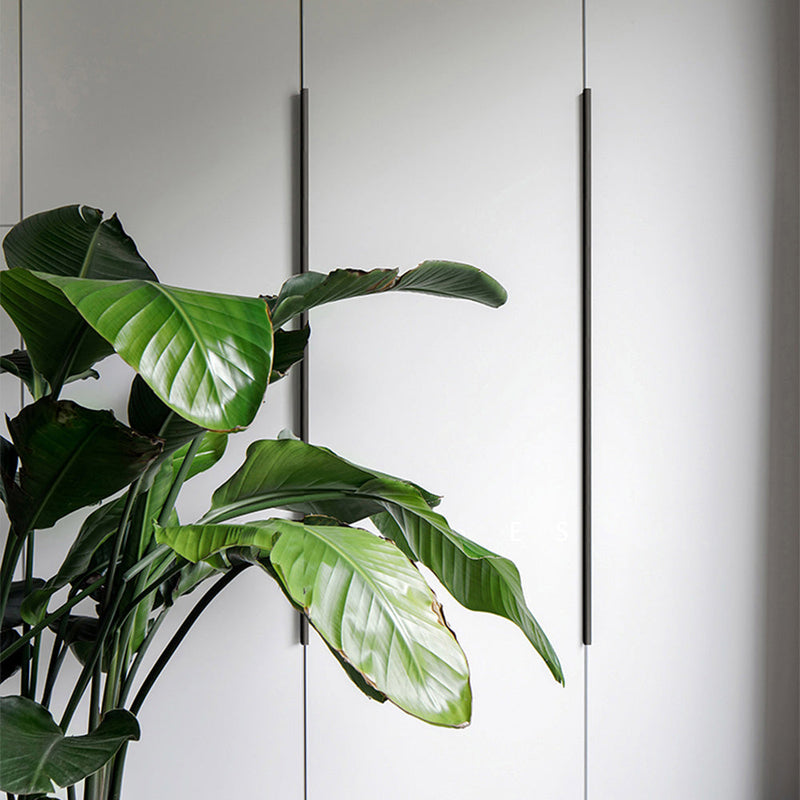 Modern Colorful Edge Pulls for Kitchen Cabinets