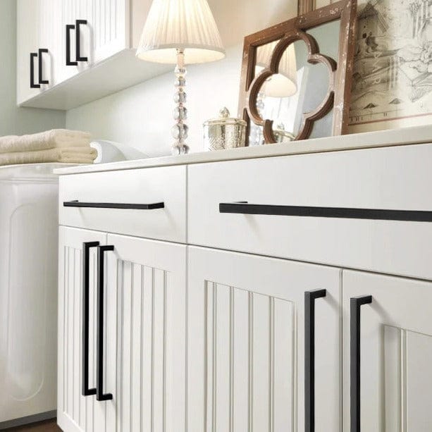 Black Square Farmhouse Cabinet Pulls
