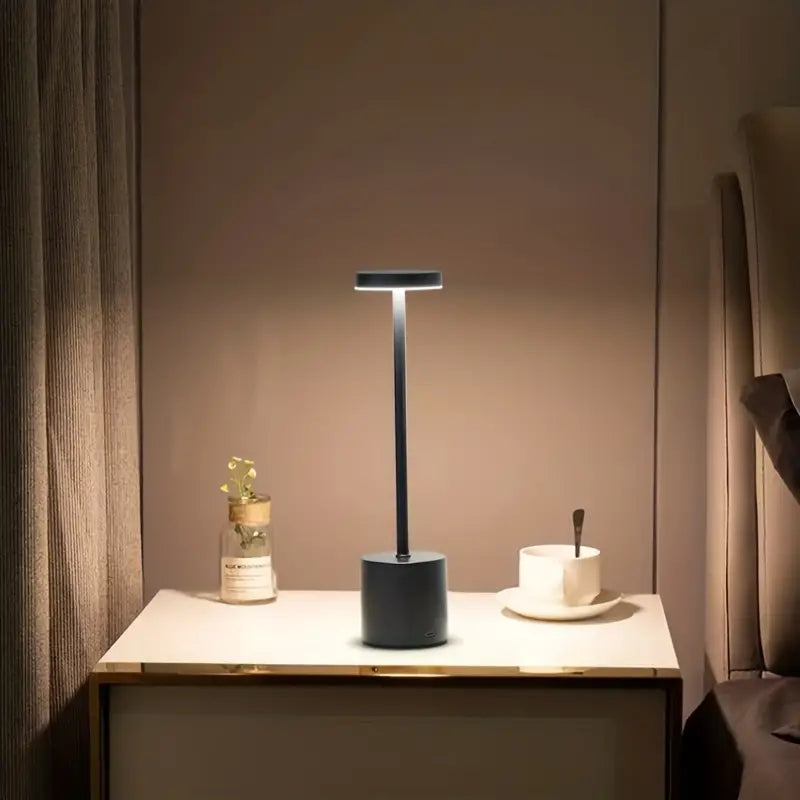 Crystal Table Lamp with Touch Control