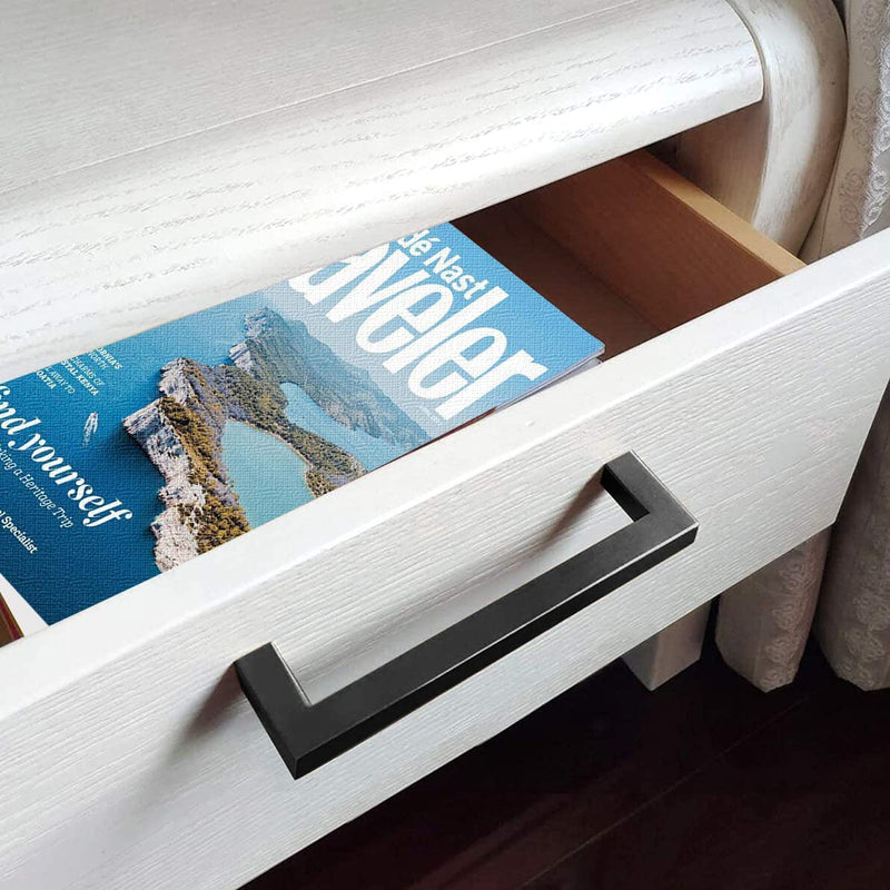 Black Square Farmhouse Cabinet Pulls