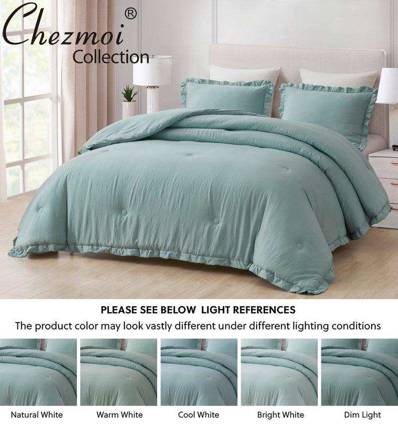 Nora Ruffled Comforter Set