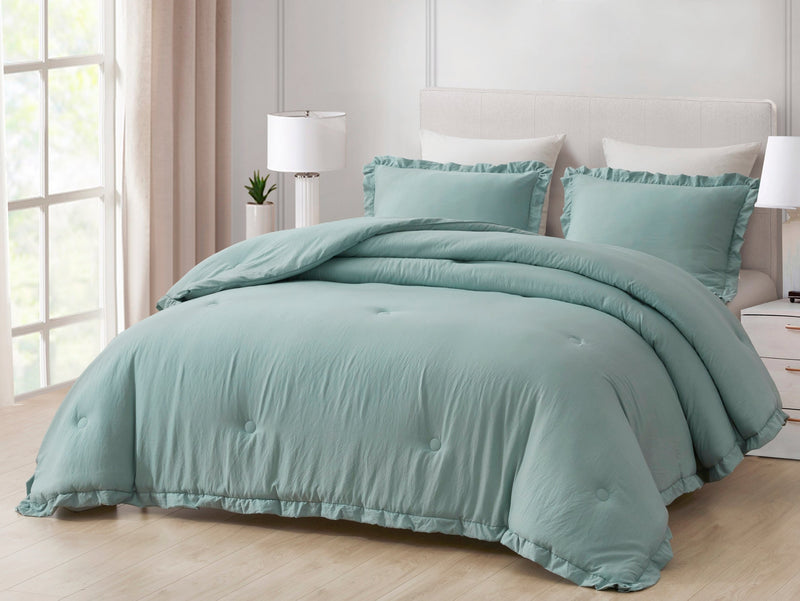 Nora Ruffled Comforter Set