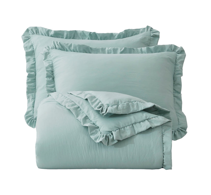 Nora Ruffled Comforter Set
