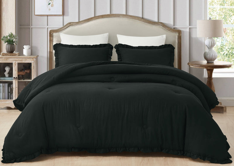 Nora Ruffled Comforter Set