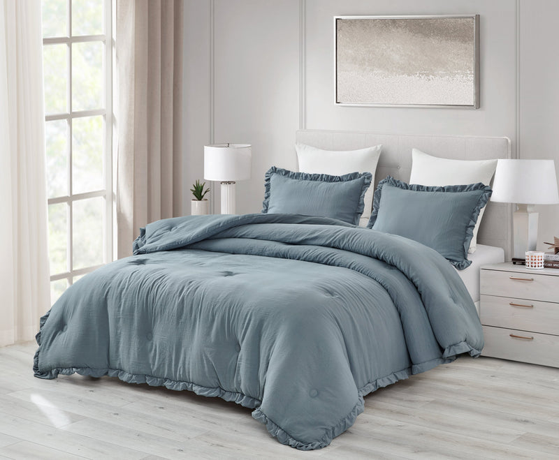 Nora Ruffled Comforter Set