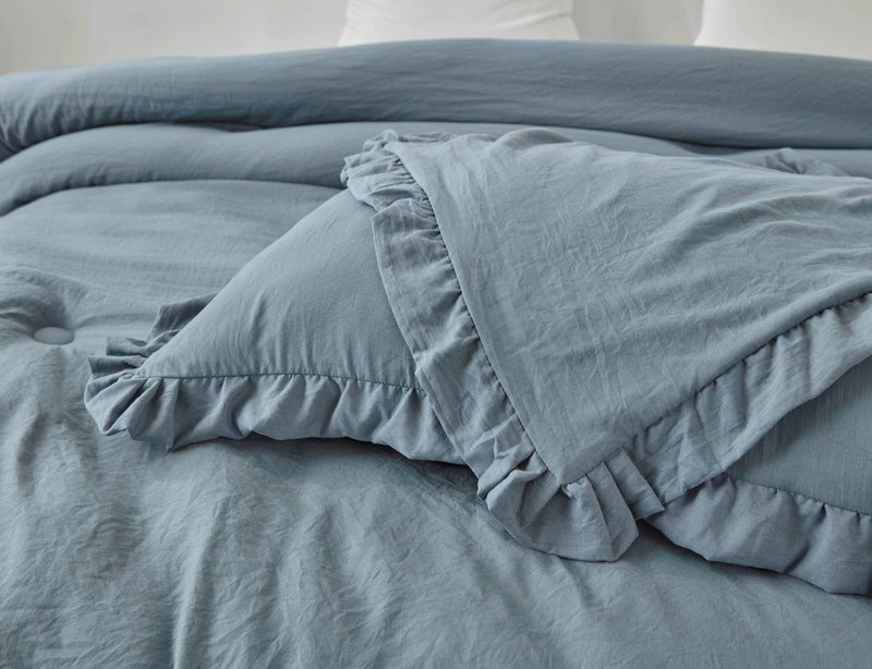Nora Ruffled Comforter Set