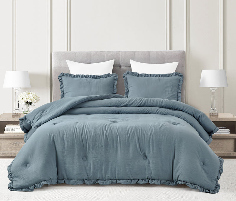 Nora Ruffled Comforter Set