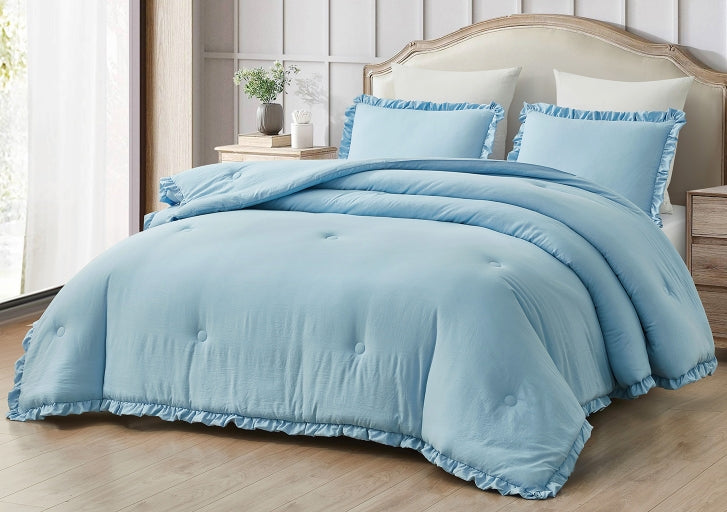 Nora Ruffled Comforter Set