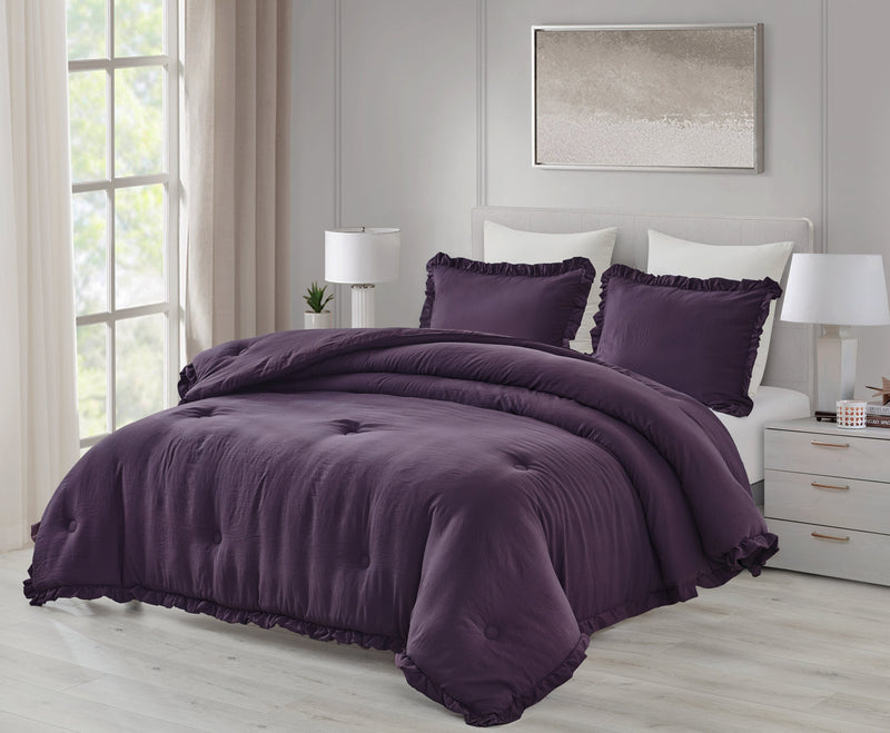 Nora Ruffled Comforter Set