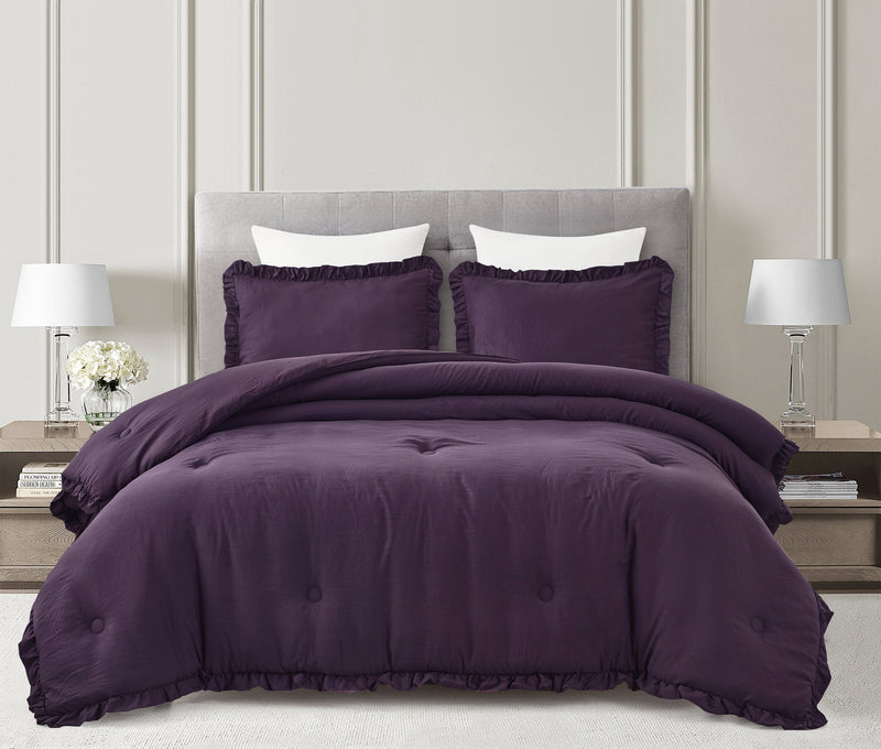 Nora Ruffled Comforter Set
