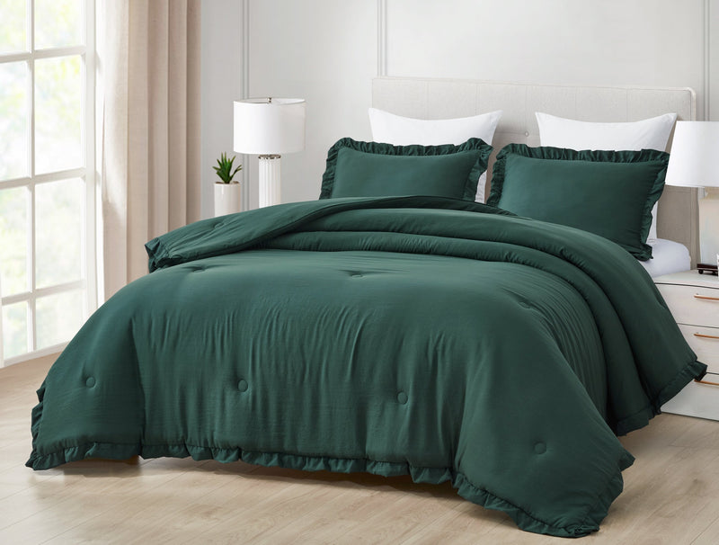 Nora Ruffled Comforter Set