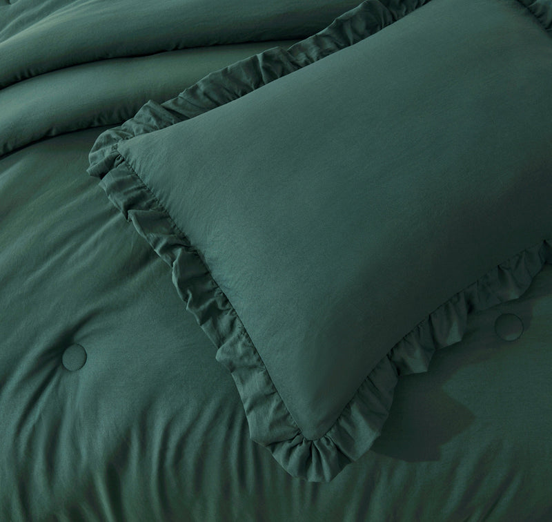 Nora Ruffled Comforter Set