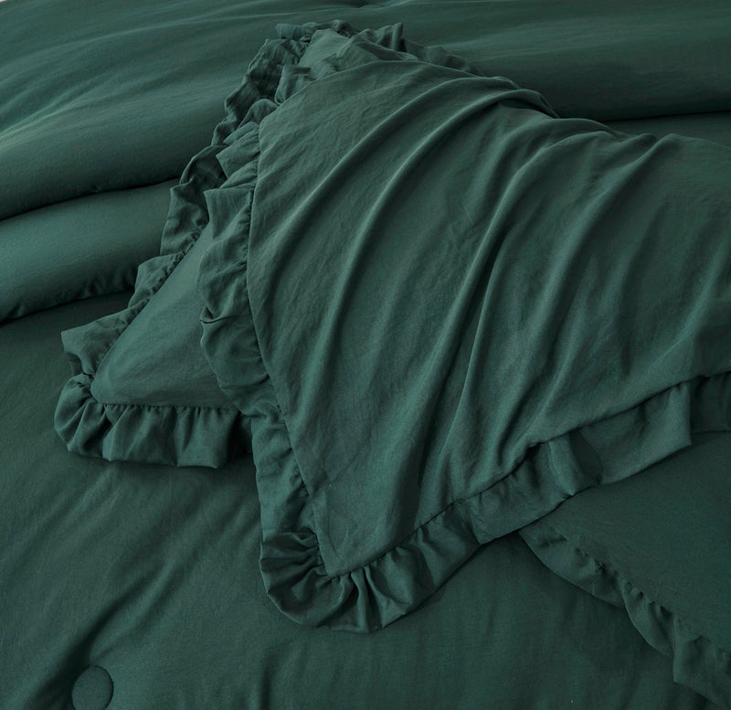 Nora Ruffled Comforter Set