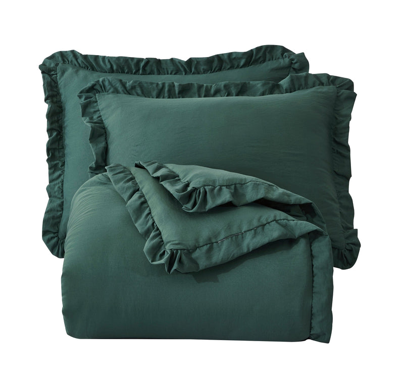 Nora Ruffled Comforter Set