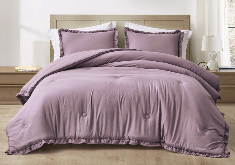 Nora Ruffled Comforter Set